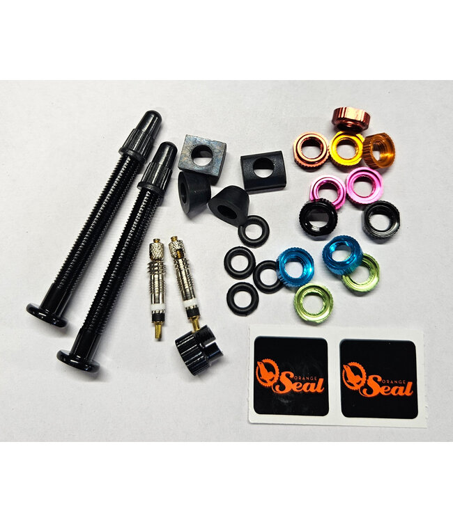 Orange Seal Versa Valve Tubeless Valve Stem 48mm, Pair