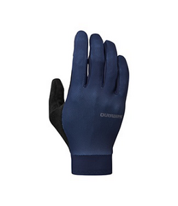 Shimano Shimano Explorer Full Finger Gel Gloves L Unisex Navy