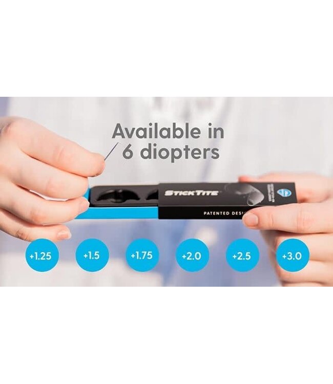 Sticktite Sticktite Stickon Bifocals - StickTite Lenses - 28mm