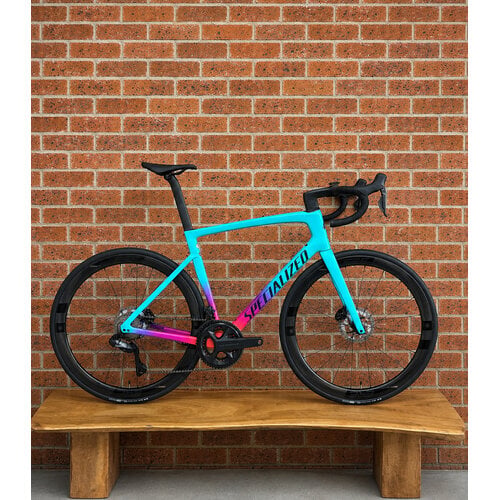 Specialized Specialized Tarmac SL7 - Ultegra Di2 - Ere Research Wheel Set -  Gloss Lagoon Blue/Purple Orchid/Blaze 58