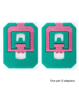 RedShift Mousetrap Pedal Adapters Teal/Pink