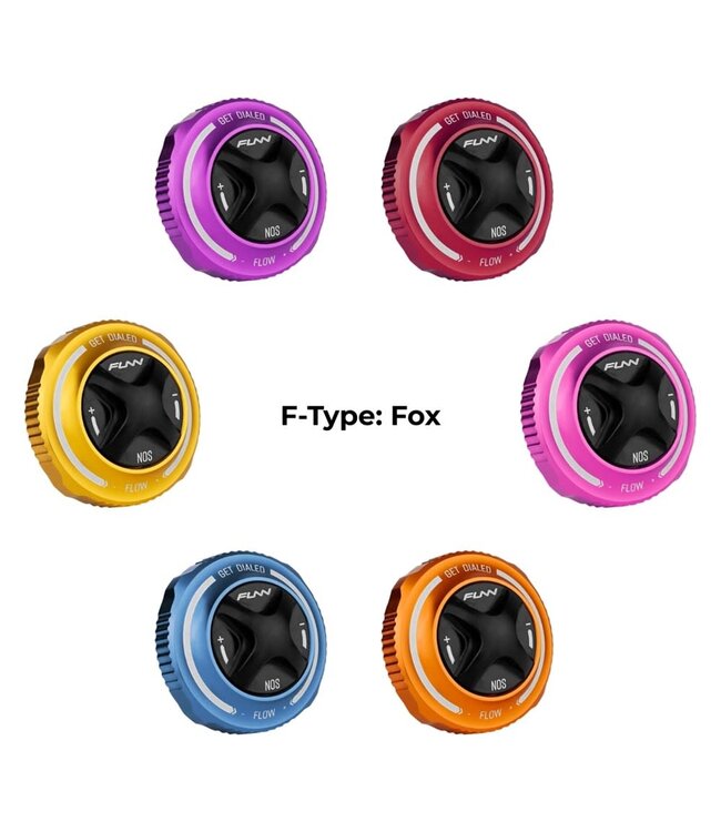 Funn NOS Air Fork Valve Cap - F Type Fox 34/68 - Gold