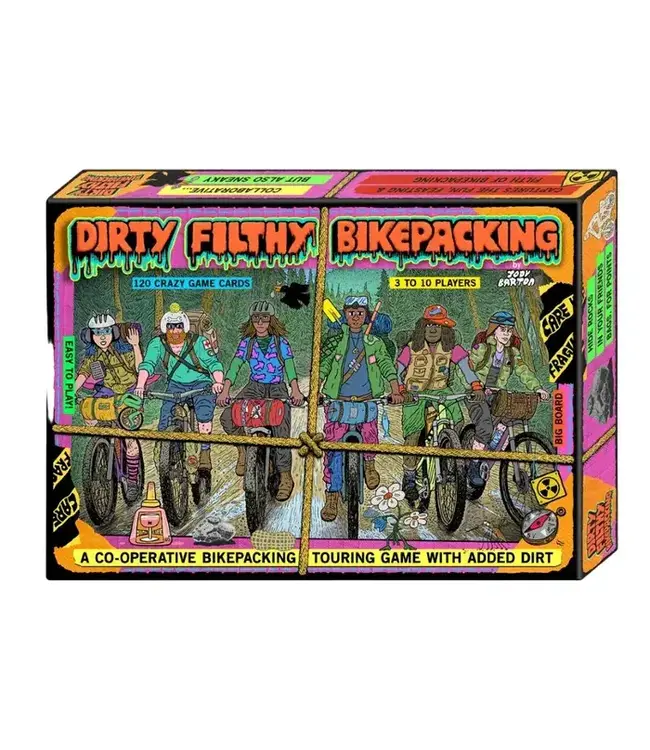 Dirty Filthy Bikpacking Game Dirty Filthy Bikepacking Board Game