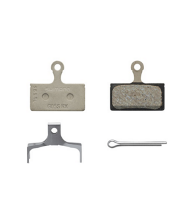 Shimano Shimano Disc Brake Pad BP-G05S-RX Resin Without Fin 1 Pair