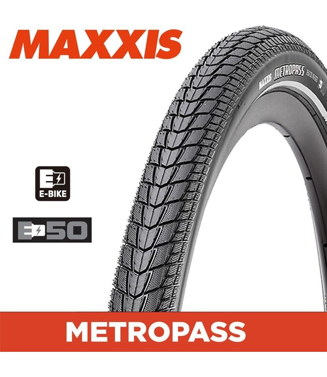 Maxxis Maxxis E-Suv Tyre - METROPASS - 27.5X2.0 - 4S / RI+REF - Wire 60 TPI E50