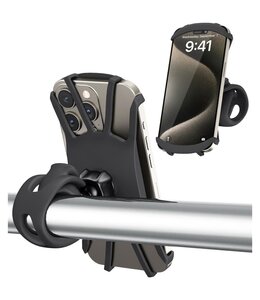 A2C APPS2CAR A2C Silicone Phone Holder Mount With Tool Free Handlebar Mount