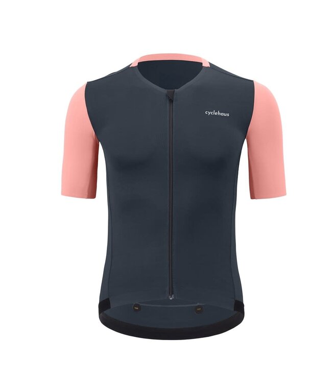 Cyclehaus Cyclehaus Elite Jersey SS Grey Pink Grey LG