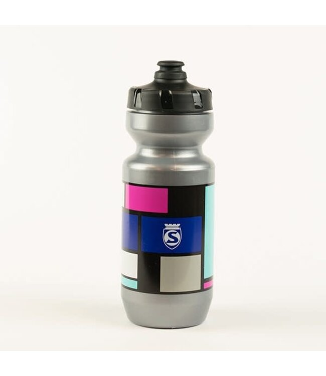 Silca Classic Mondrian Bright Water Bottle 650ml
