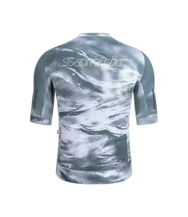 Santic Santic Vilant Cycling Jersey UPF 50+ Grey