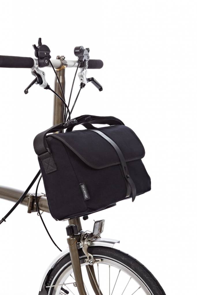 Brompton Shoulder Bag Black w/ Cover Frame Epic Cycles