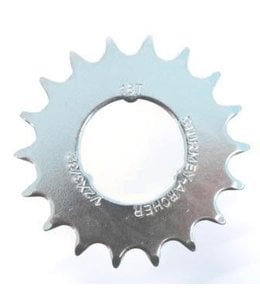 Sturmey Archer Cog 3-spline Coaster Sprocket Silver 18T