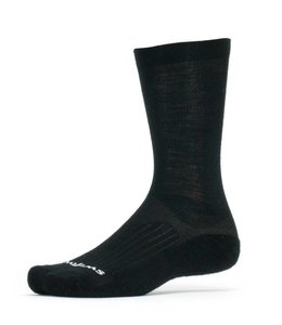 Swiftwick Swiftwick Sock Pursuit Merino Seven Black Medium