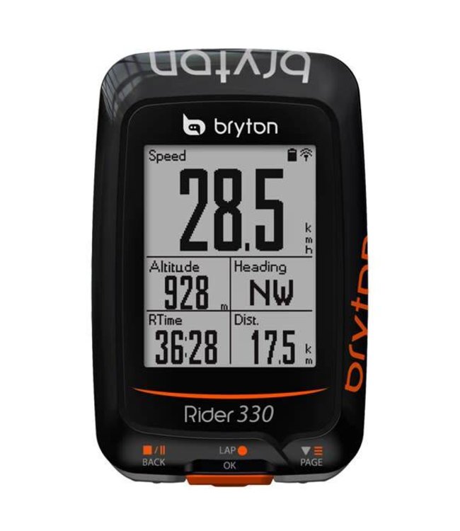 Bryton GPS Computer Rider 330 Bundle
