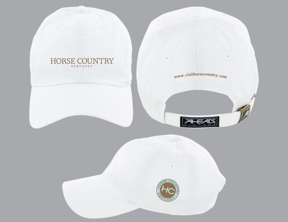 Horse Country Text Logo Hat