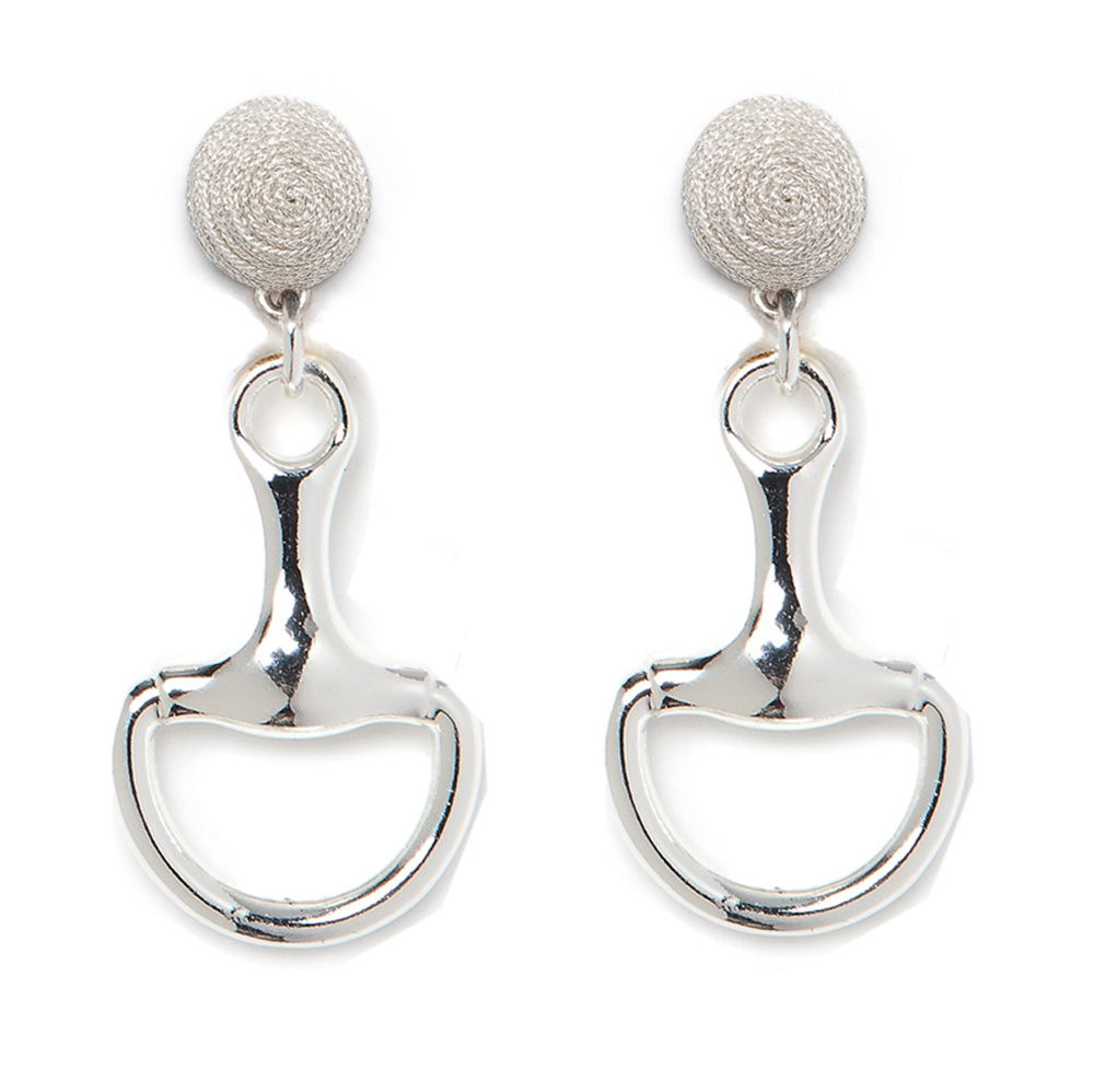 Belmont Horse Bit Earrings