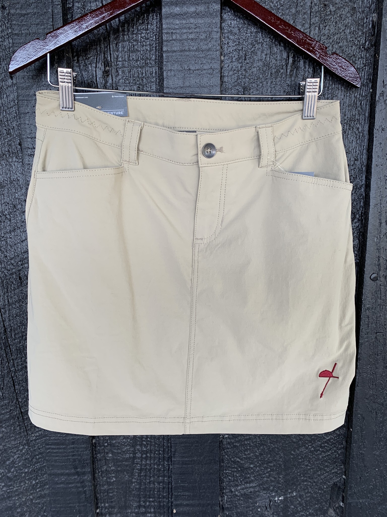 Khaki Skort