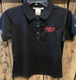 Ladies California Chrome Polo - Black