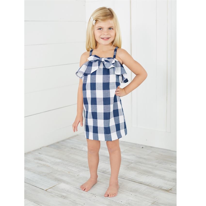 Gingham Bow Dress