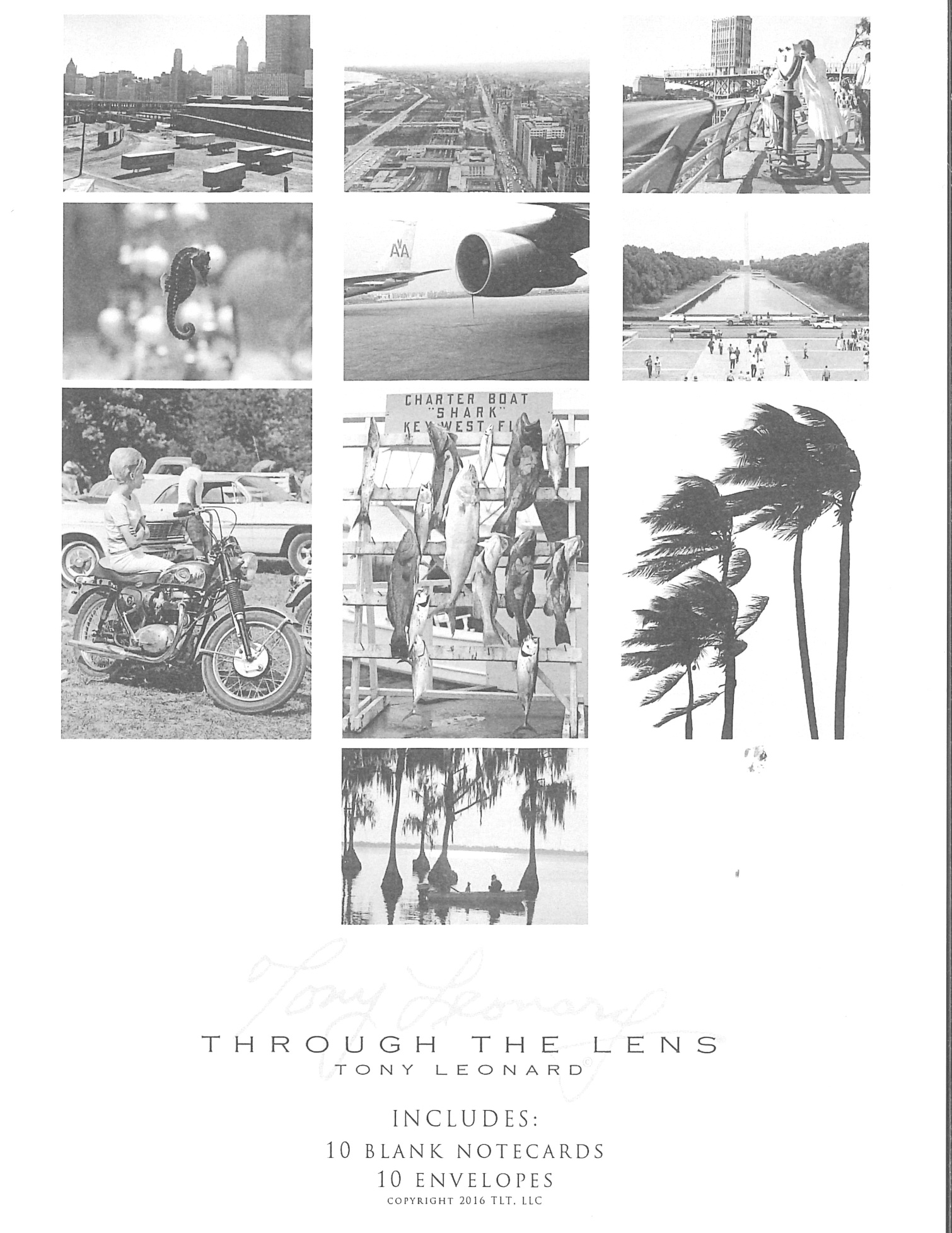 Tony Leonard Note Card Set