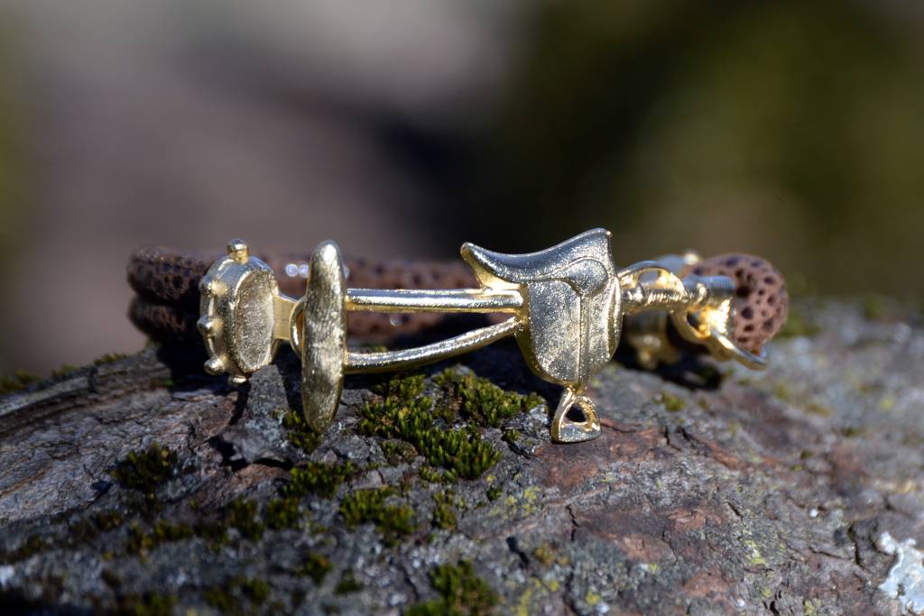 English Saddle Bracelet