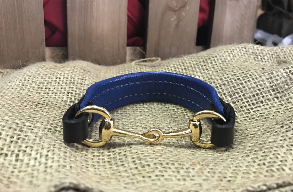 Leather Bit Bracelet