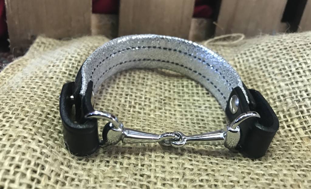 Leather Bit Bracelet