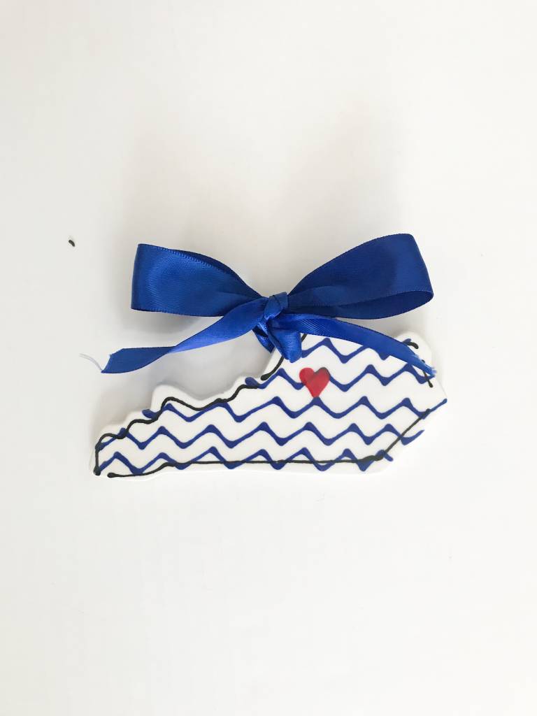 Handmade Kentucky Ornament