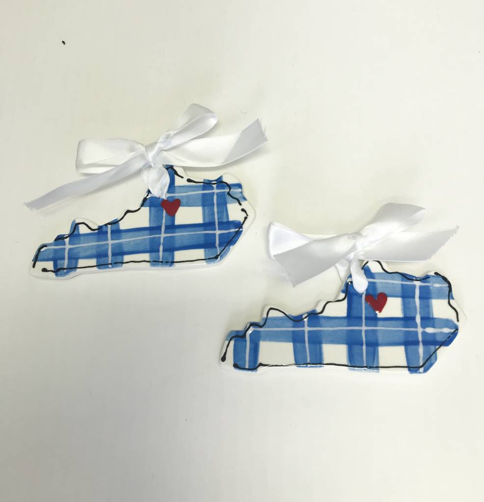 Handmade Kentucky Ornament