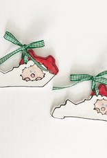 Handmade Kentucky Ornament