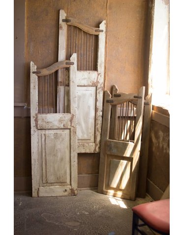 Set of Two Wood and Iron Saloon Doors NDA2284