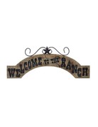 Welcome To The Ranch Wood Sign 54750