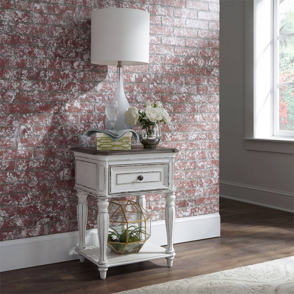 Magnolia Manor Leg Nightstand