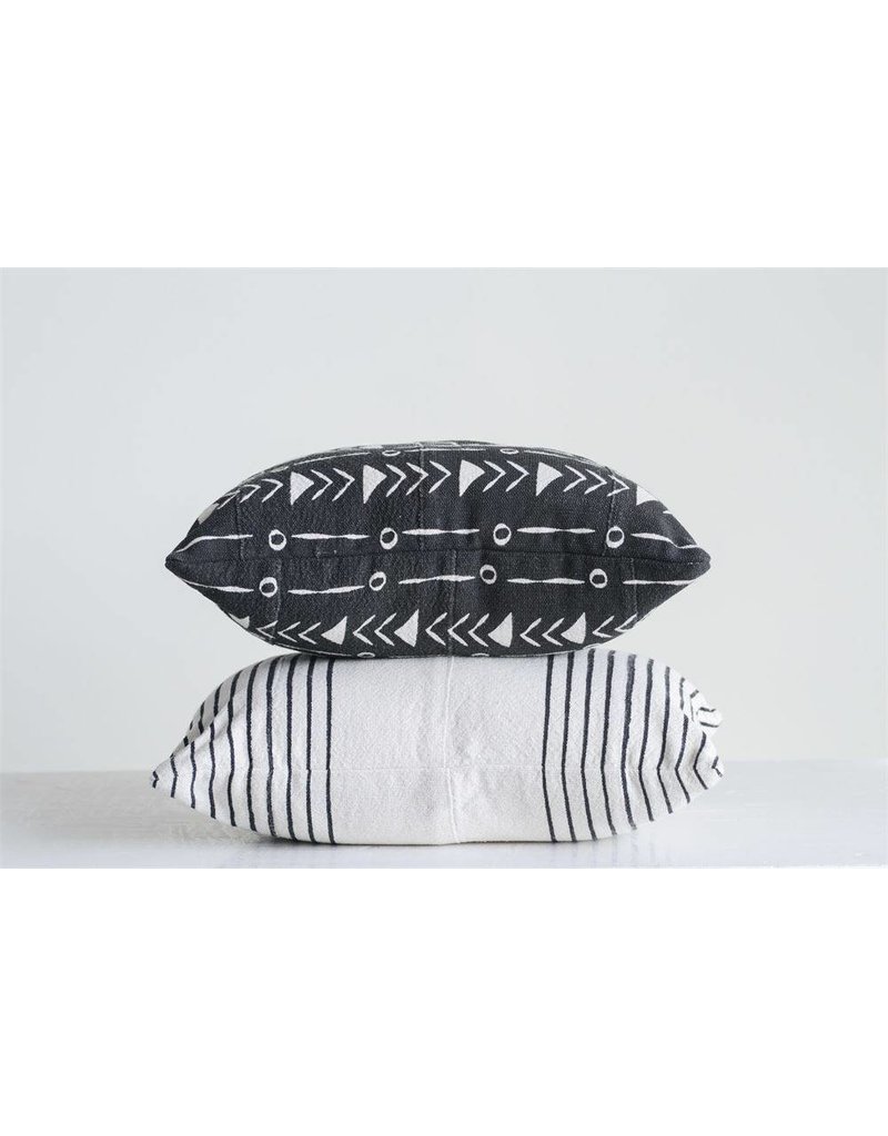Mud Cloth Pattern Pillow - 2 Styles