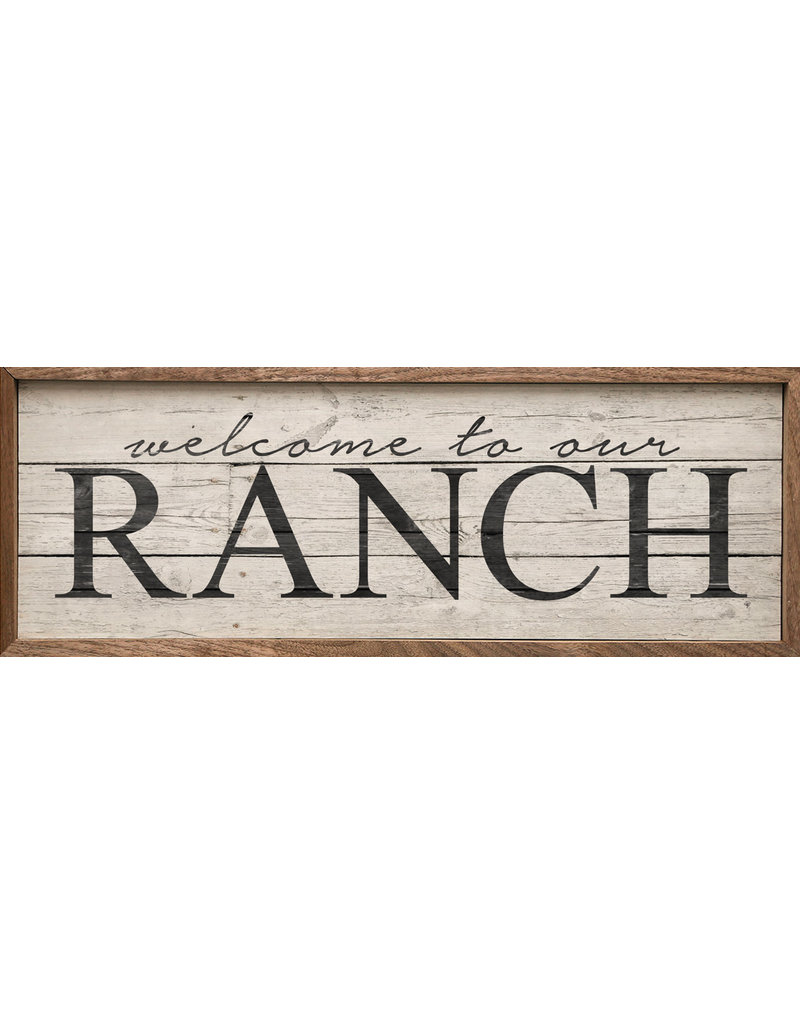 Welcome to Our Ranch 24x8