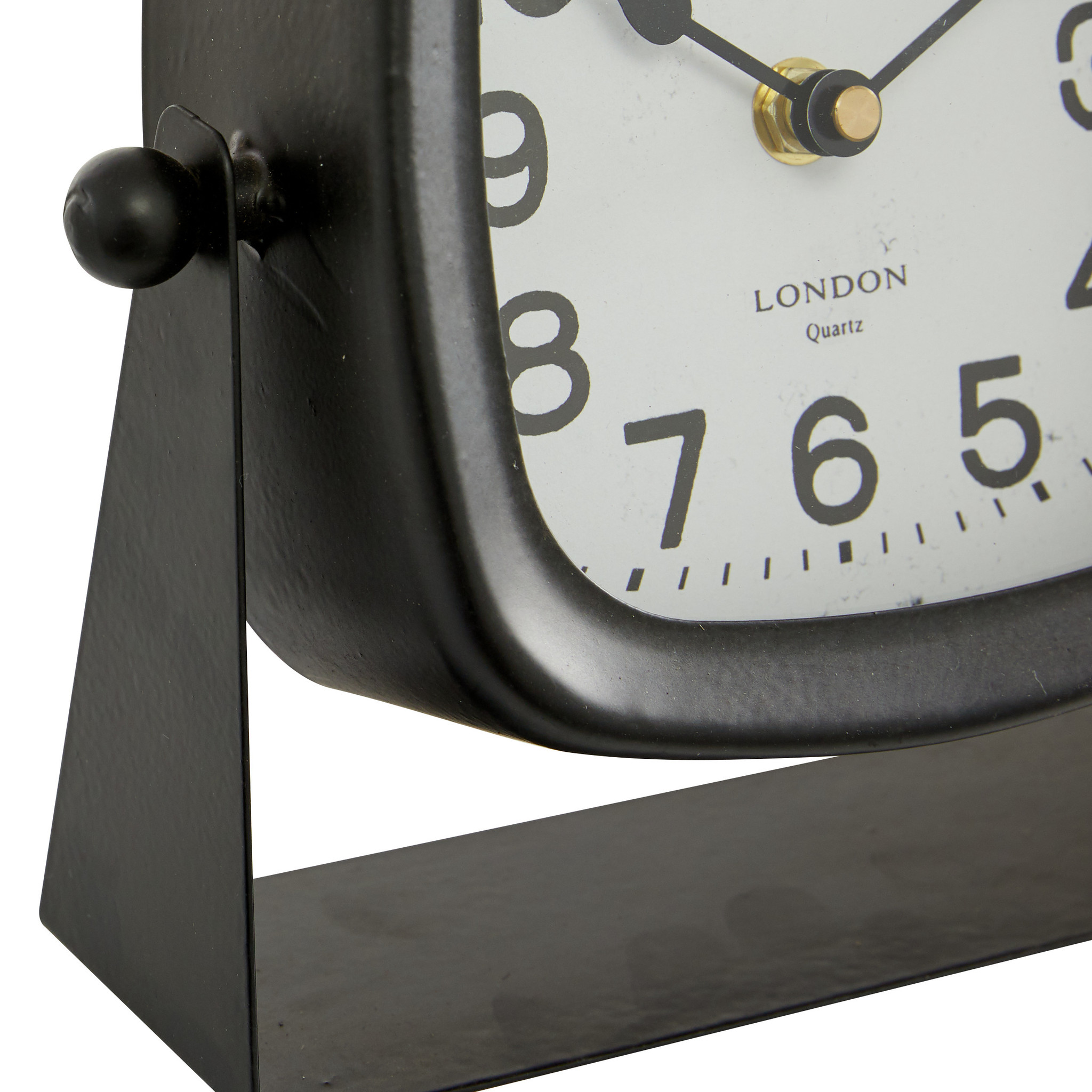 Metal Clock on Stand