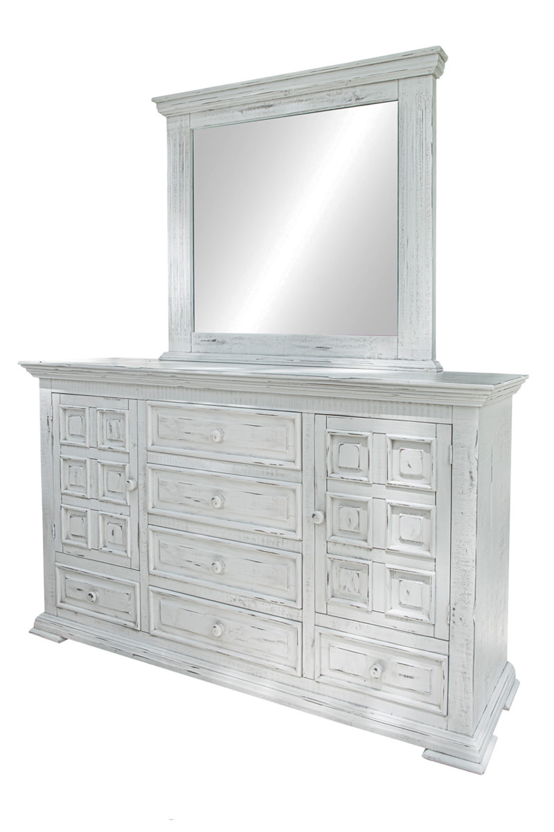 International Furniture Direct Terra White Bedroom Collection