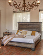 International Furniture Direct Antique Grey Bedroom Collection