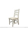 International Furniture Direct Stone Dining Chair Ivory Uph