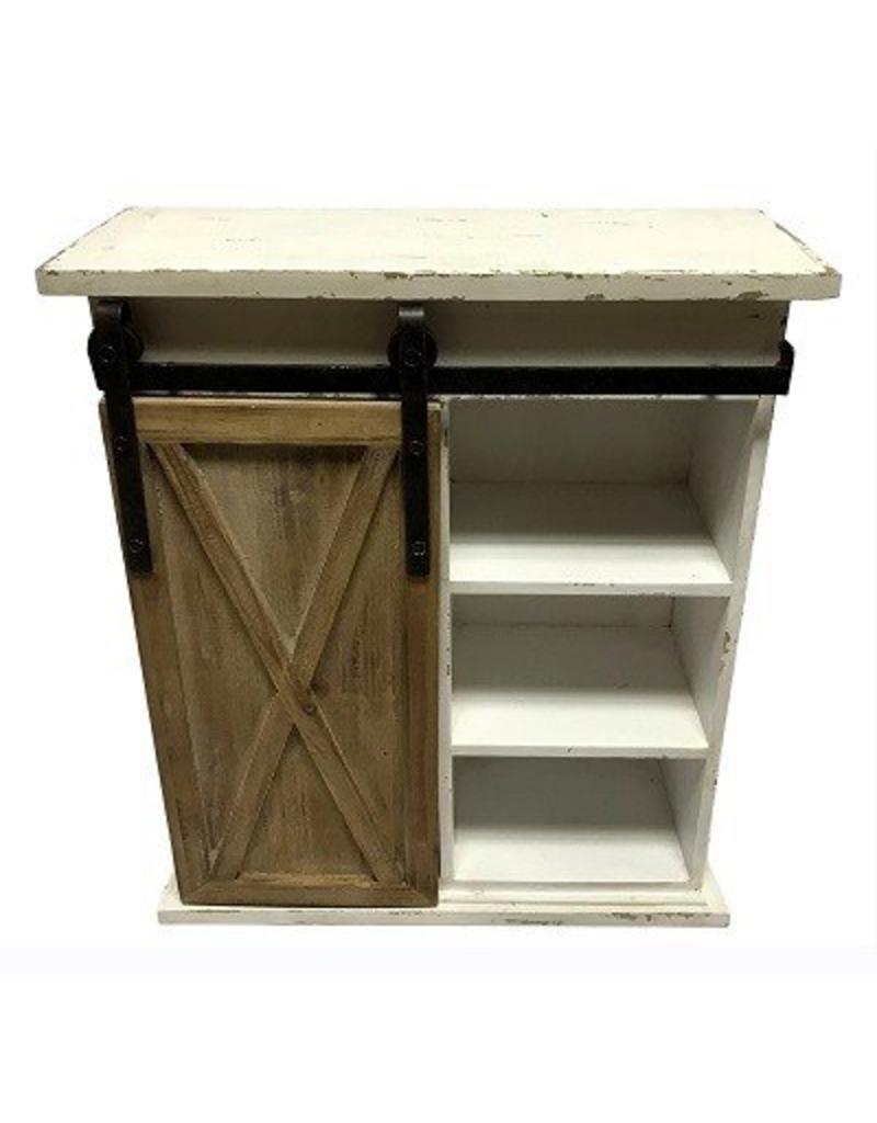 Moonlight Stables Sliding Barn Door Storage Cabinet Dirt Road Rustics Furniture And Home Decor