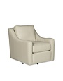 Craftmaster Furniture Leather Swivel Chair
