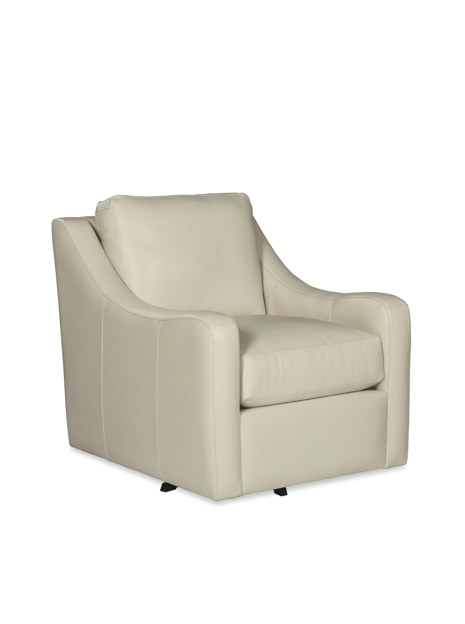 Craftmaster Furniture Leather Swivel Chair