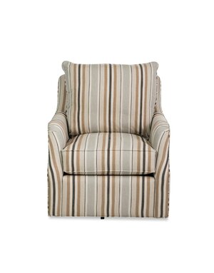 Craftmaster Furniture P012510BDSC Paula Deen Swivel Chair
