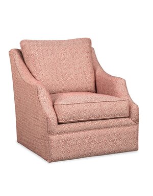 Craftmaster Furniture P087510BDSC Paula Deen Swivel Chair