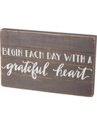 Begin Each Day With Grateful Heart 37201
