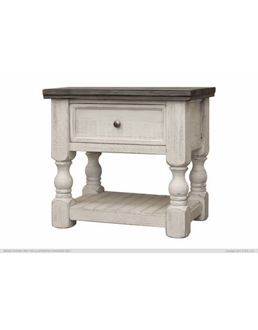 International Furniture Direct Nightstand Stone Collection