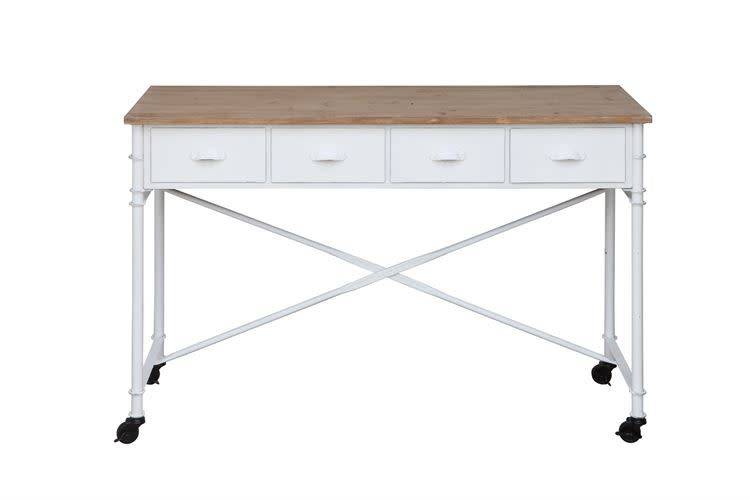 Table w/ 4 Drawers on Casters DF0275