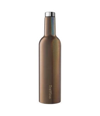 TraVino FLASK-Glitter-Rose Gold 750ml