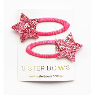 Sister Bows STAR CLIPPIES - PAIR