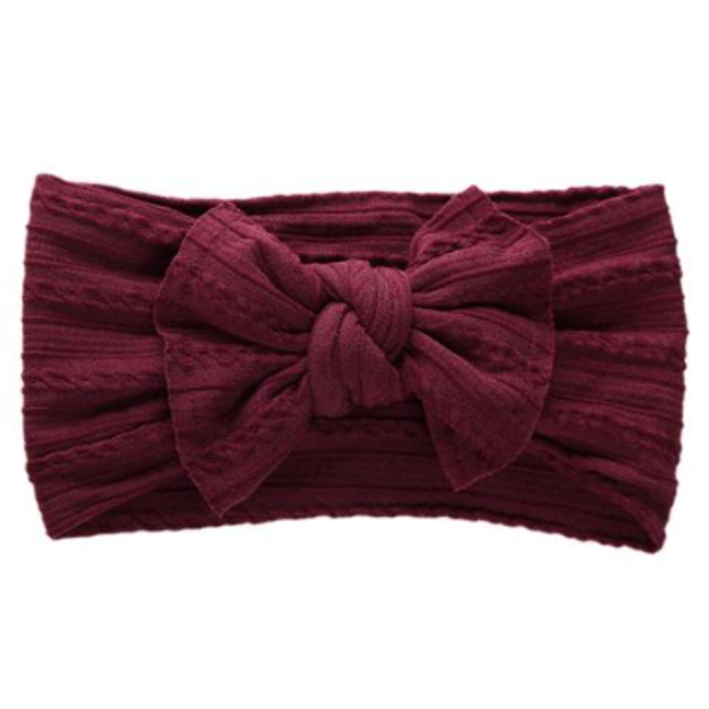 Sister Bows WILLOW HEADBAND - MAROON