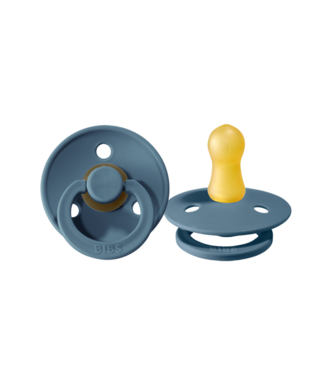 BIBS Dummys 2 PACK BIBS DUMMIES - SIZE 1 PETROL BLUE